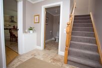 Hallway at Decoy Country Cottages