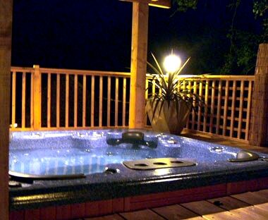 Hot Tub and Deck