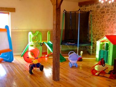 Toddler Corner in the indoor play house